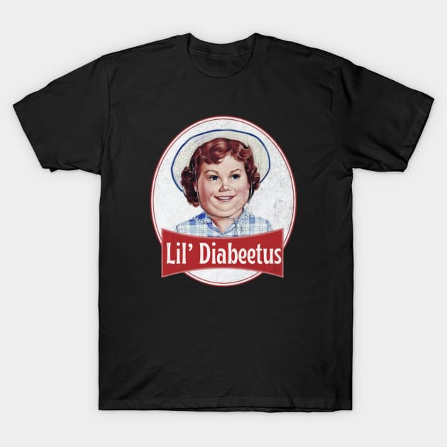 Lil Diabeetus , 70s T-Shirt by Funny sayings